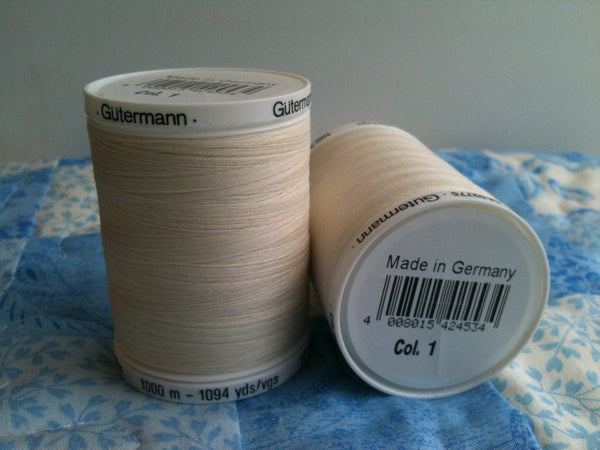 Gutermann Sew All Thread 1000m – High Quality Sewing Thread for Various Projects