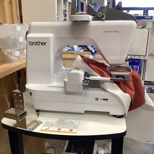 Brother PR1X Single Needle Embroidery Machine with Hooping Station | Showroom Display Model