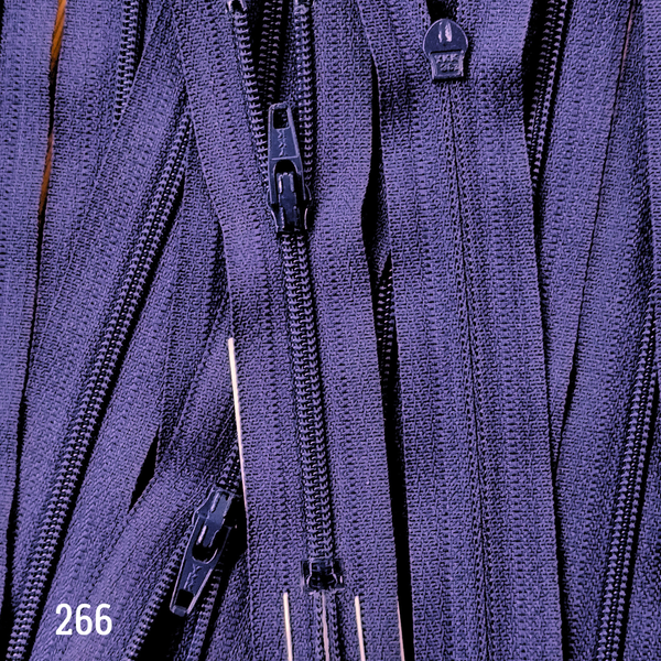 YKK Nylon Dress and Skirt Zip 15cm 6inch: Dark Purple (866) ZS3/F12