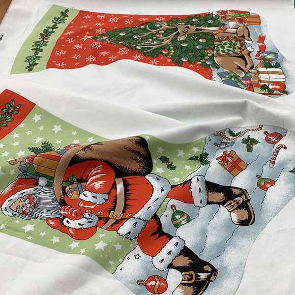 XP068 Christmas Stocking 81160-1 Fabric Panel | Nutex