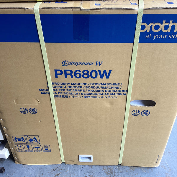 Brother PR680W Multi-Needle Embroidery Machine | Showroom Display Model