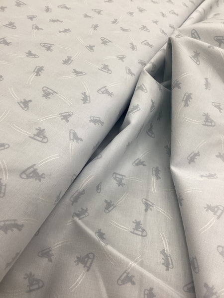 X023 Snowy Day D# C37 | Makower - 1/2 Metre