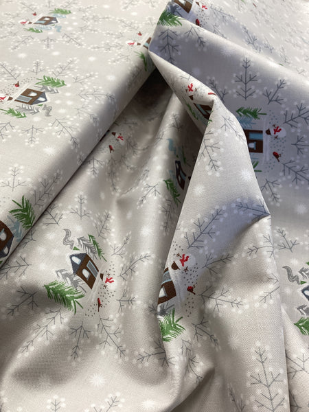 X032 A Country Side Winter D# C16 | Lewis & Irene - 1/2 Metre