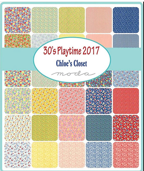 30’s Playtime 2017 by Chloe’s Closet for Moda  - Layer Cake - LC05-03