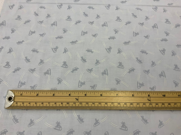 X023 Snowy Day D# C37 | Makower - 1/2 Metre