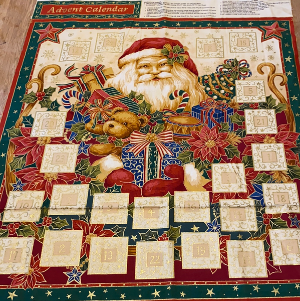 XP003 Traditional Santa advent Panel by Nutex