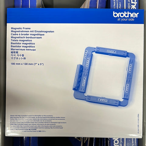 Brother 180 x 130mm Magnetic Embroidery Frame MF180 – D01Z5V001 / SAMF180