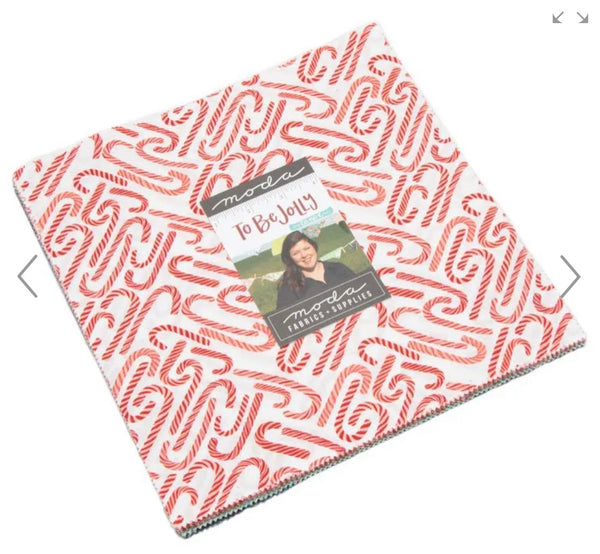 To Be Jolly Layer Cake by One Canoe Two For Moda LC03-02