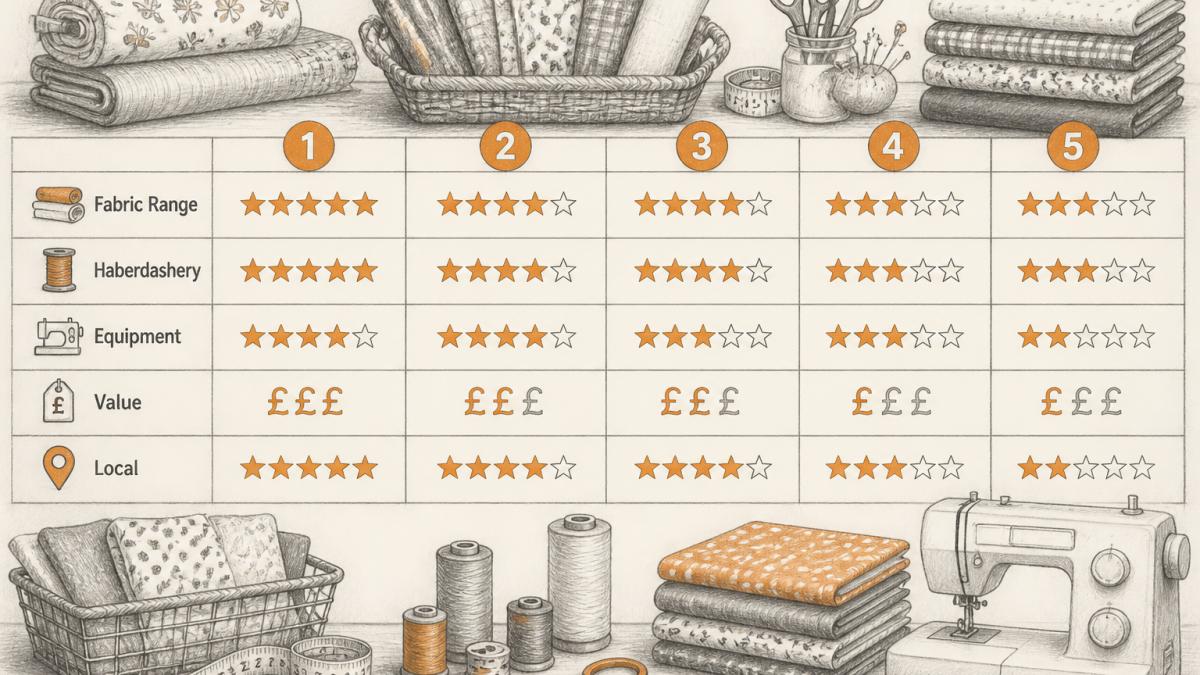 Best Fabric Shops in North Yorkshire: 2026 Guide