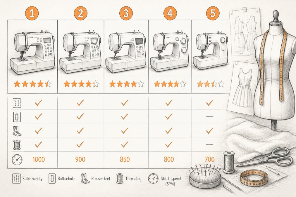 Best Sewing Machine for Dressmaking: 2026 Guide