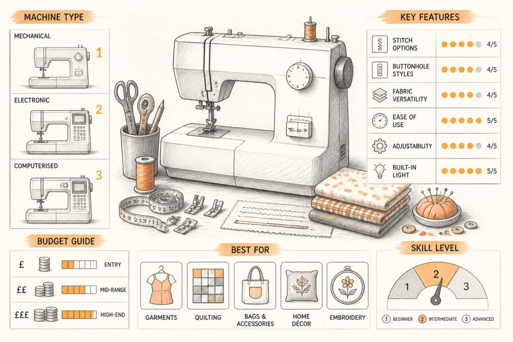 Choosing a Sewing Machine for Hobbyists: 2026 Guide