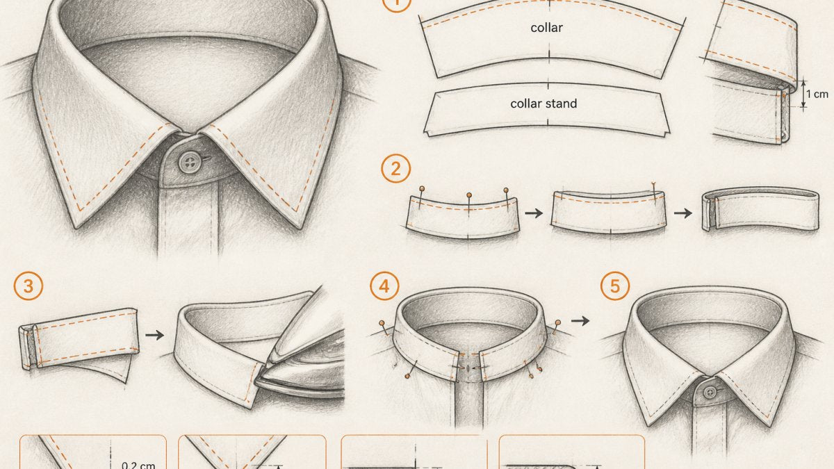 How to Sew a Professional Tailored Collar