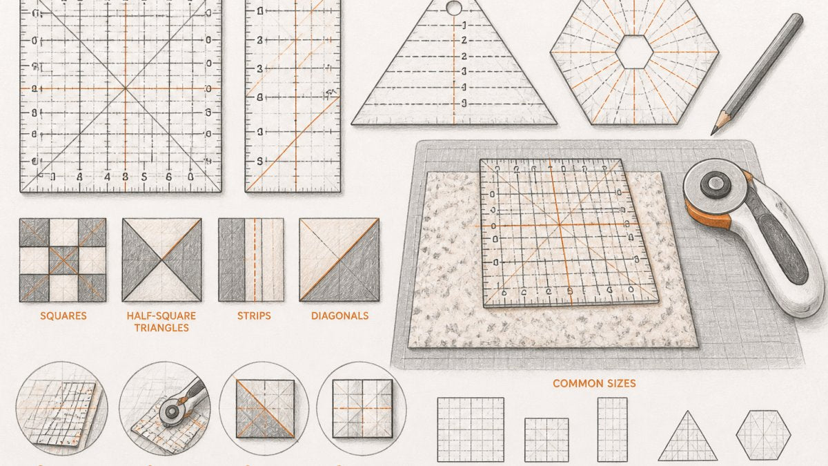 How to Use Quilting Rulers for Beginners