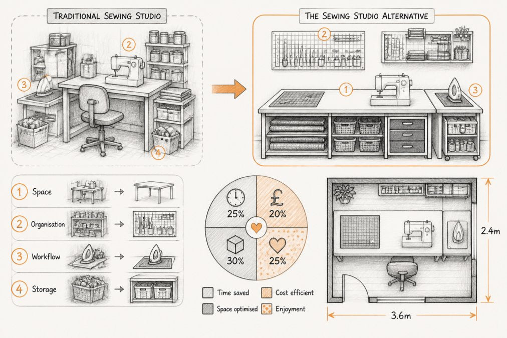 The Sewing Studio Alternative for Quilters