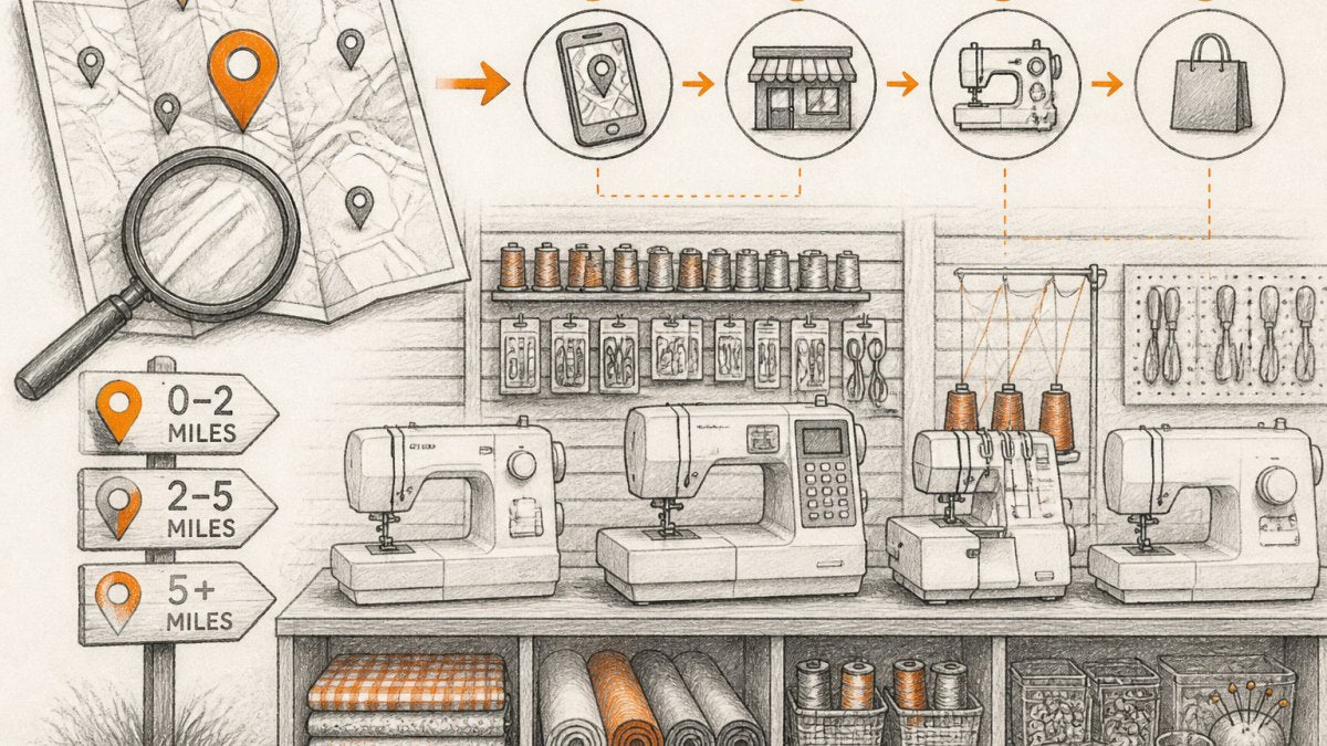Where to Find a Sewing Machine Shop Near You?