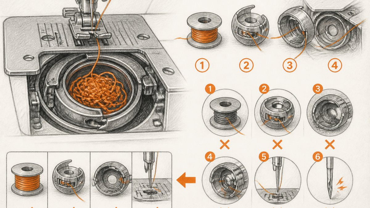 Why Bobbin Thread Bunches Up: Fix It Now