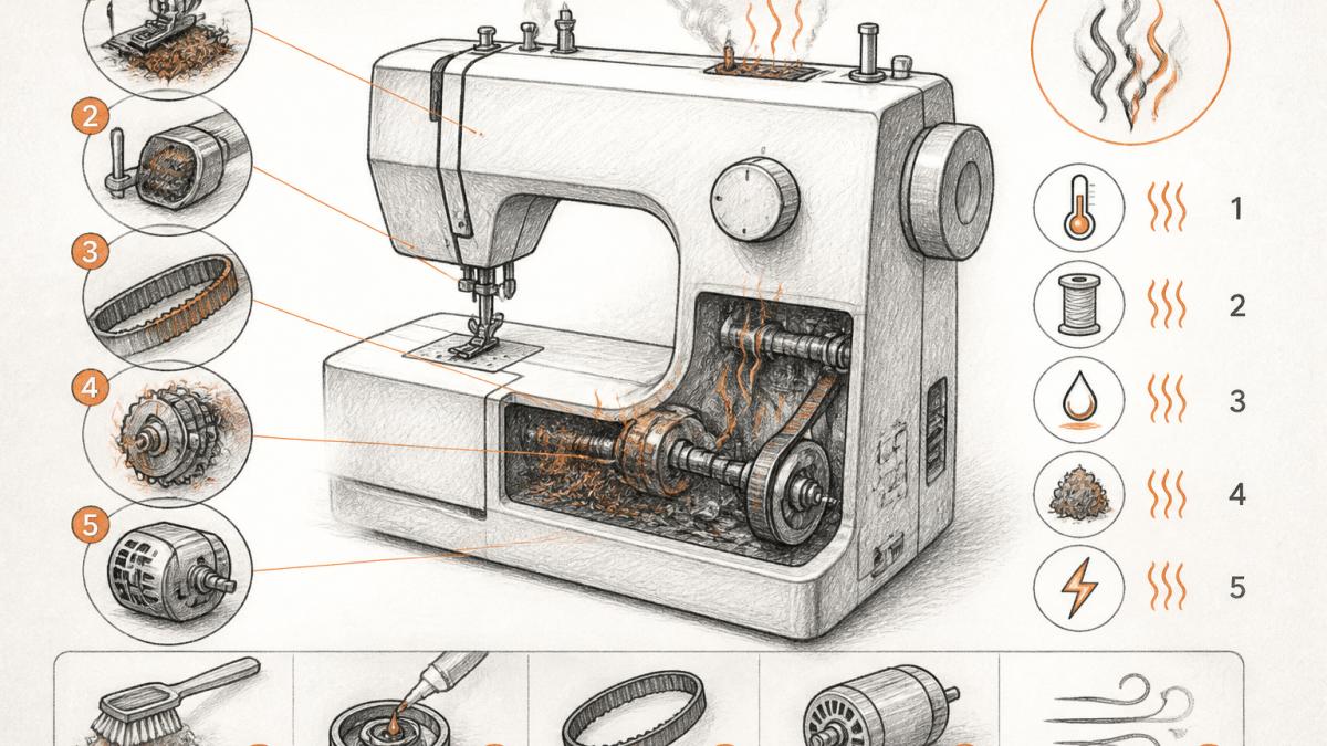 Why Your Sewing Machine Smells Like Burning