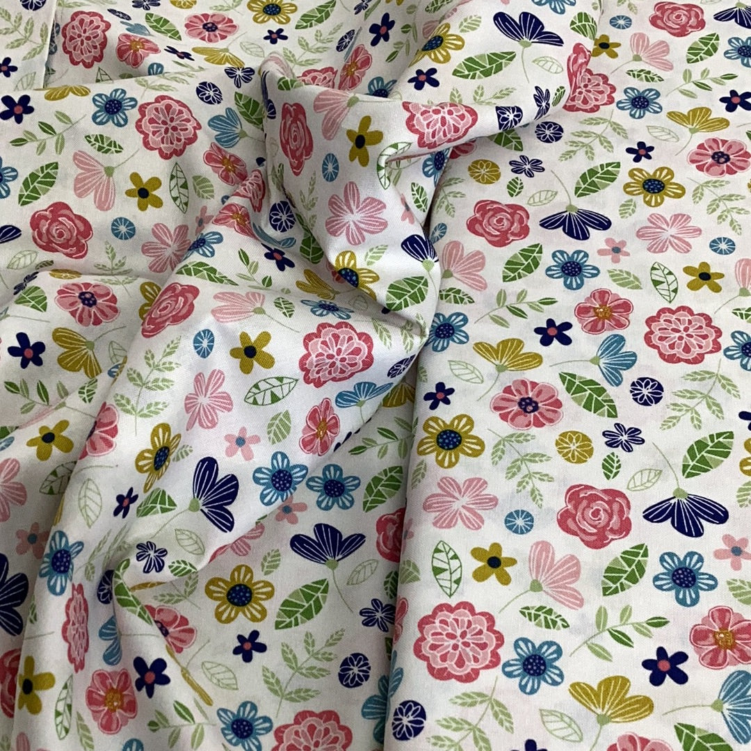 Wildflower Honey - Small Floral | Nutex - 1/2 metre