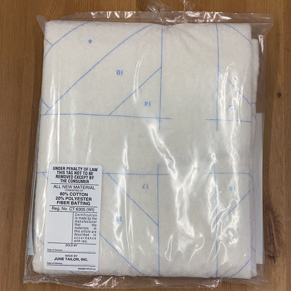 Quilt As You Go Pre-Printed Batting | London Labryinth