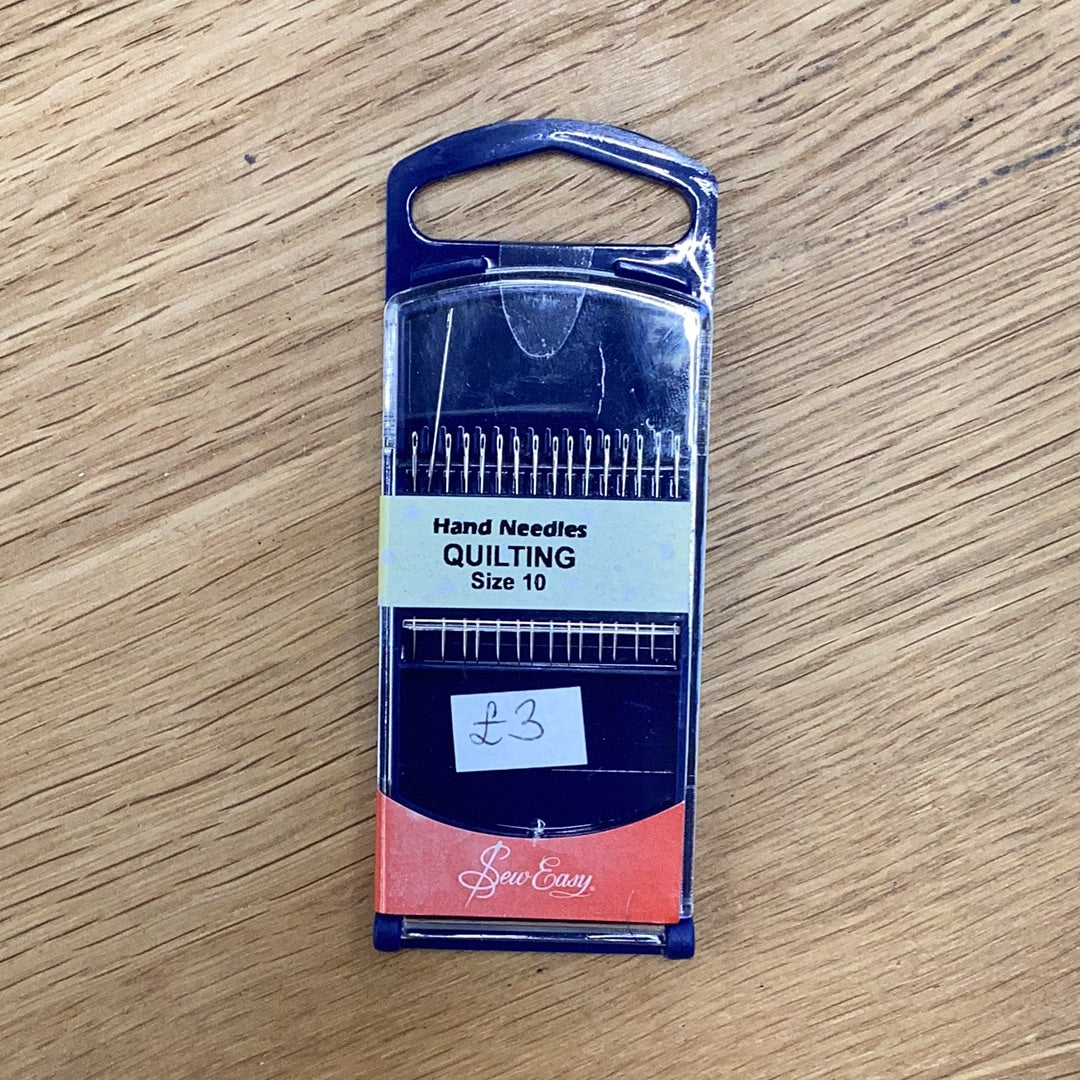 Hand Quilting Needles Size 10 | Sew Easy