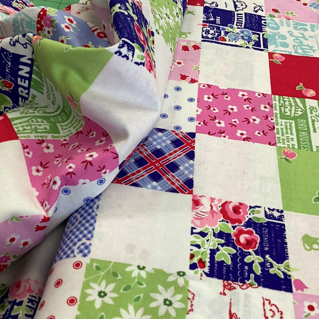 Patchwork (Colourway 2) by Holly Holderman | LakeHouseDryGoods.com #LH14021 - 1/2 Metre
