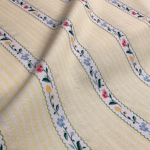 Bunies & Cream C6023 Yellow -Penny Rose Fabrics- DB16 - 1/2 Metre