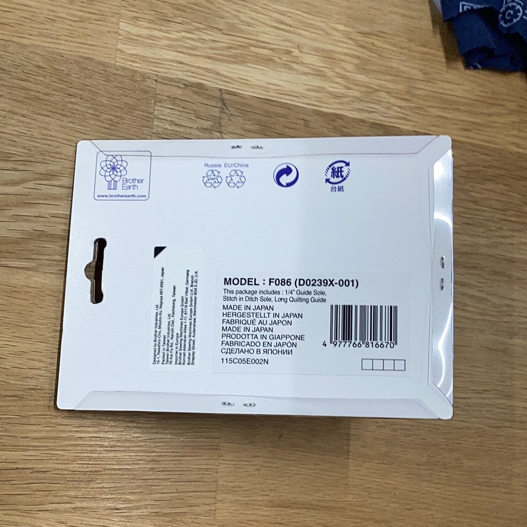 Interchangeable Toe Set for Dynamic Walking Foot | F086