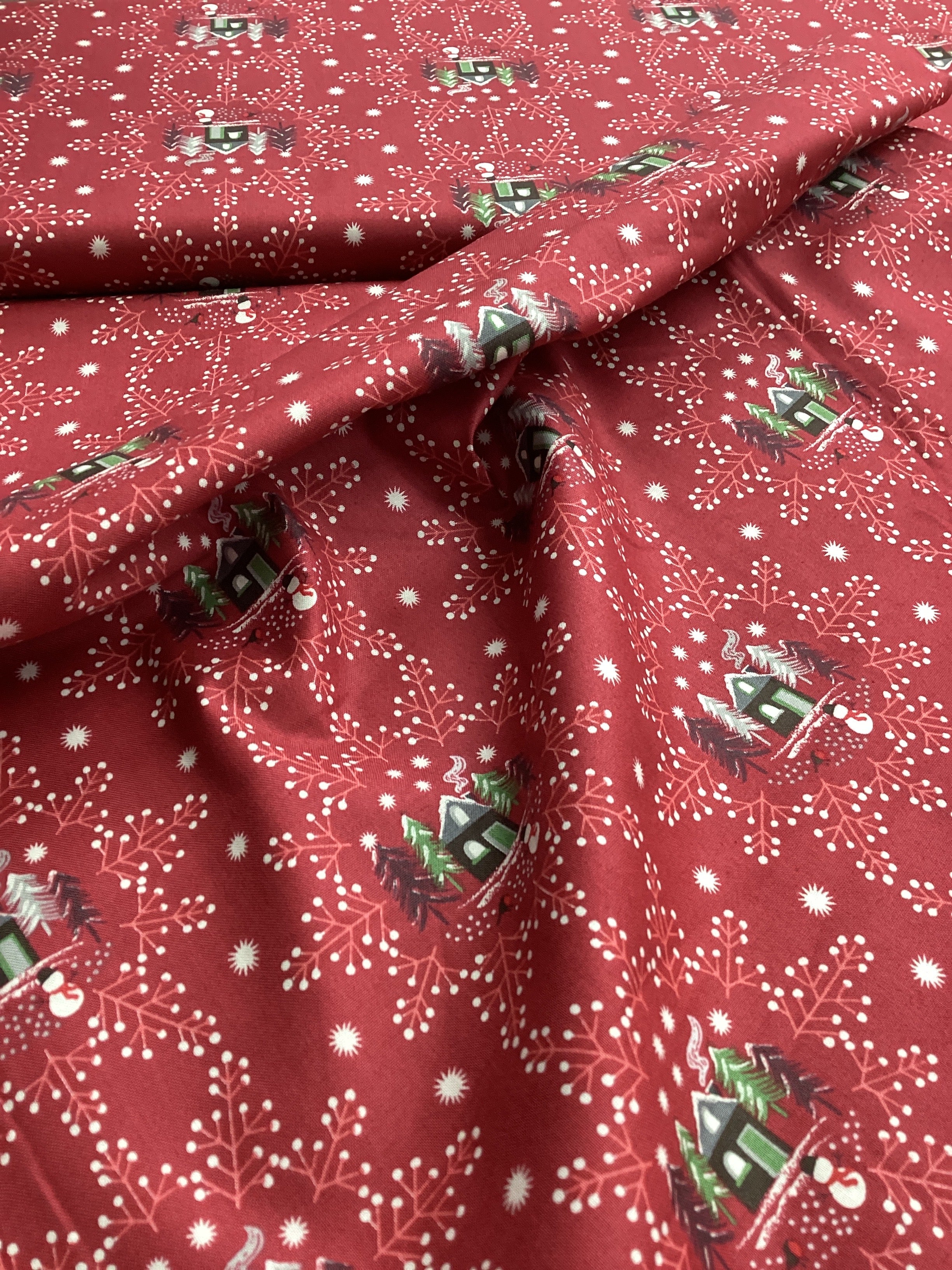X040 A Country Side Winter D# C16 | Lewis & Irene - 1/2 Metre