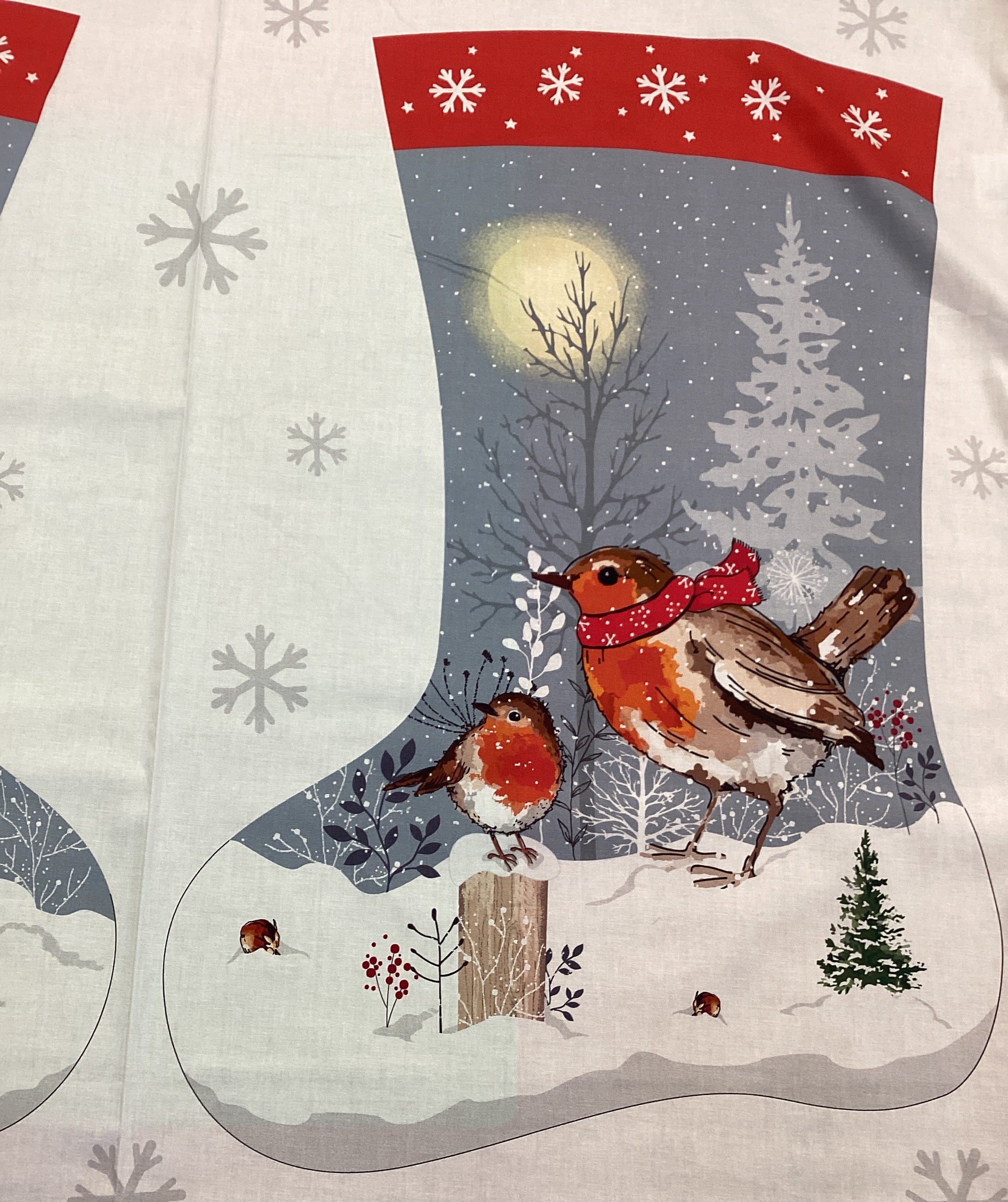 XP060 Large Winter moon Stocking Panel 81800 | Nutex