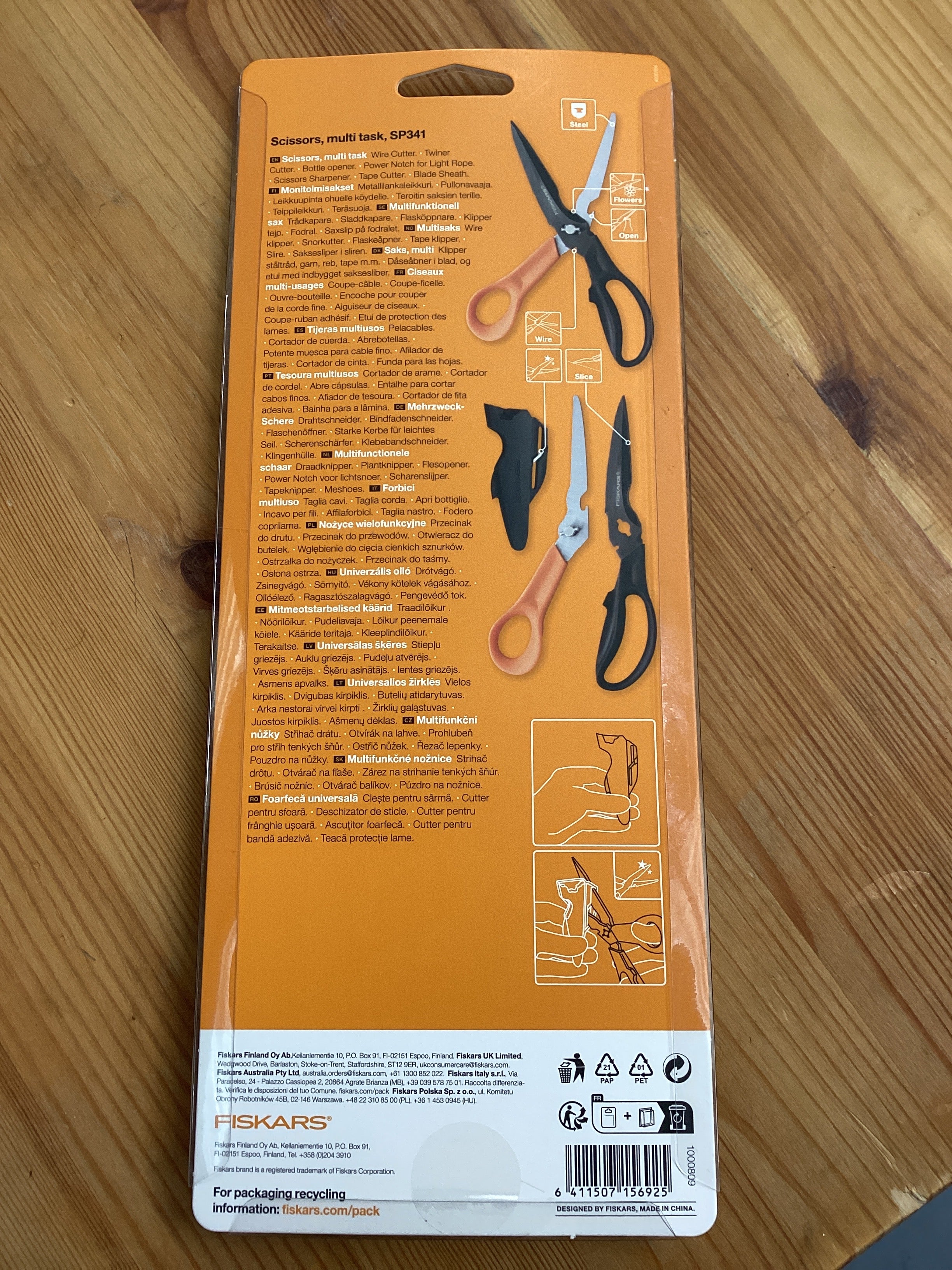 Fiskars Multi-functional Scissors 23cm