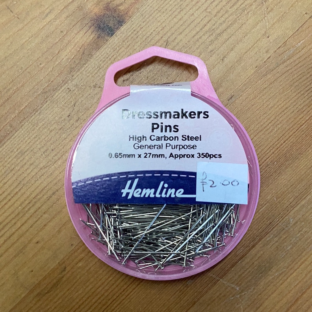 Hemline Dressmakers Pins
