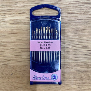 Hand Needles Sharps Size 5-10 | Hemline