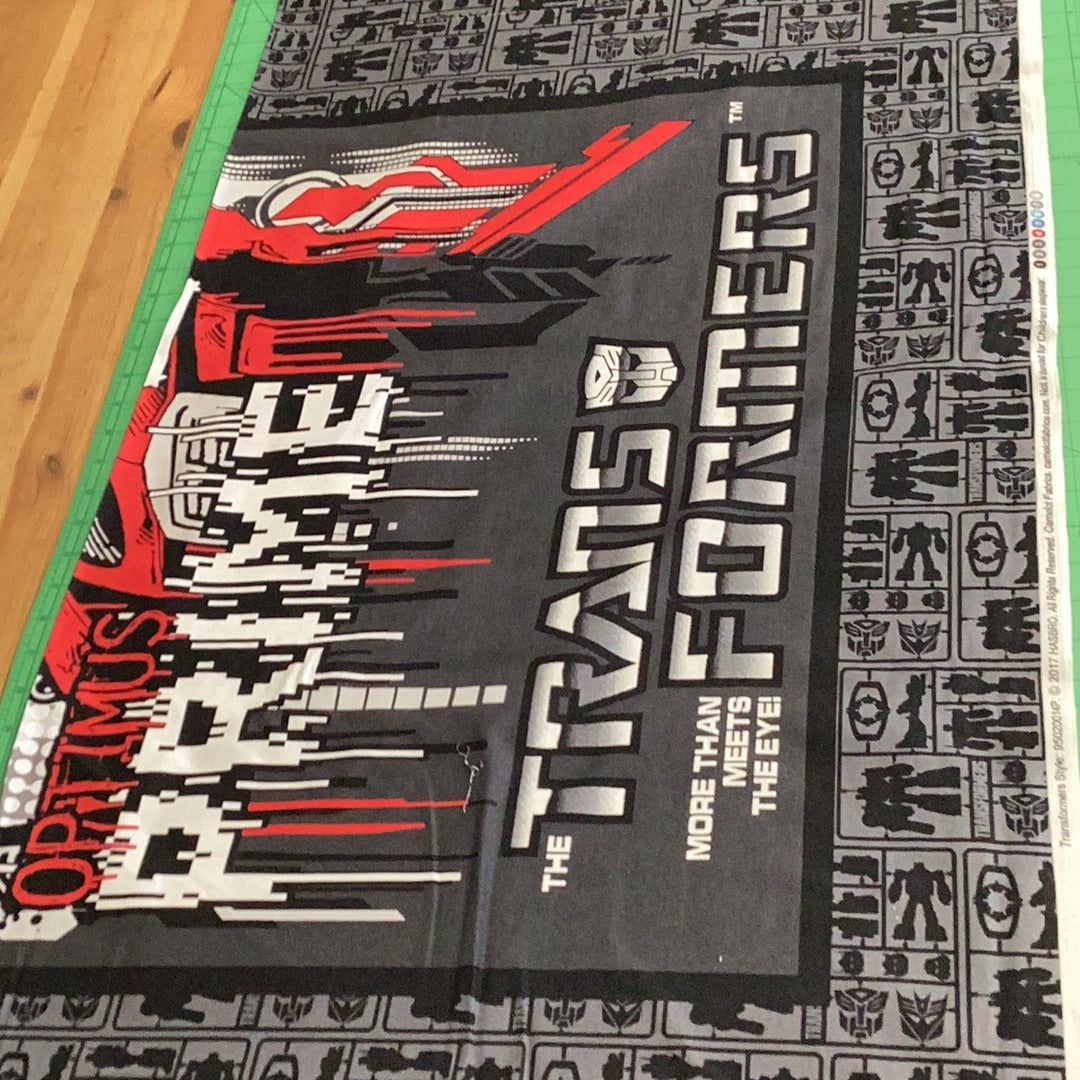 Transformers Optimus Prime Fabric Panel | LFA30
