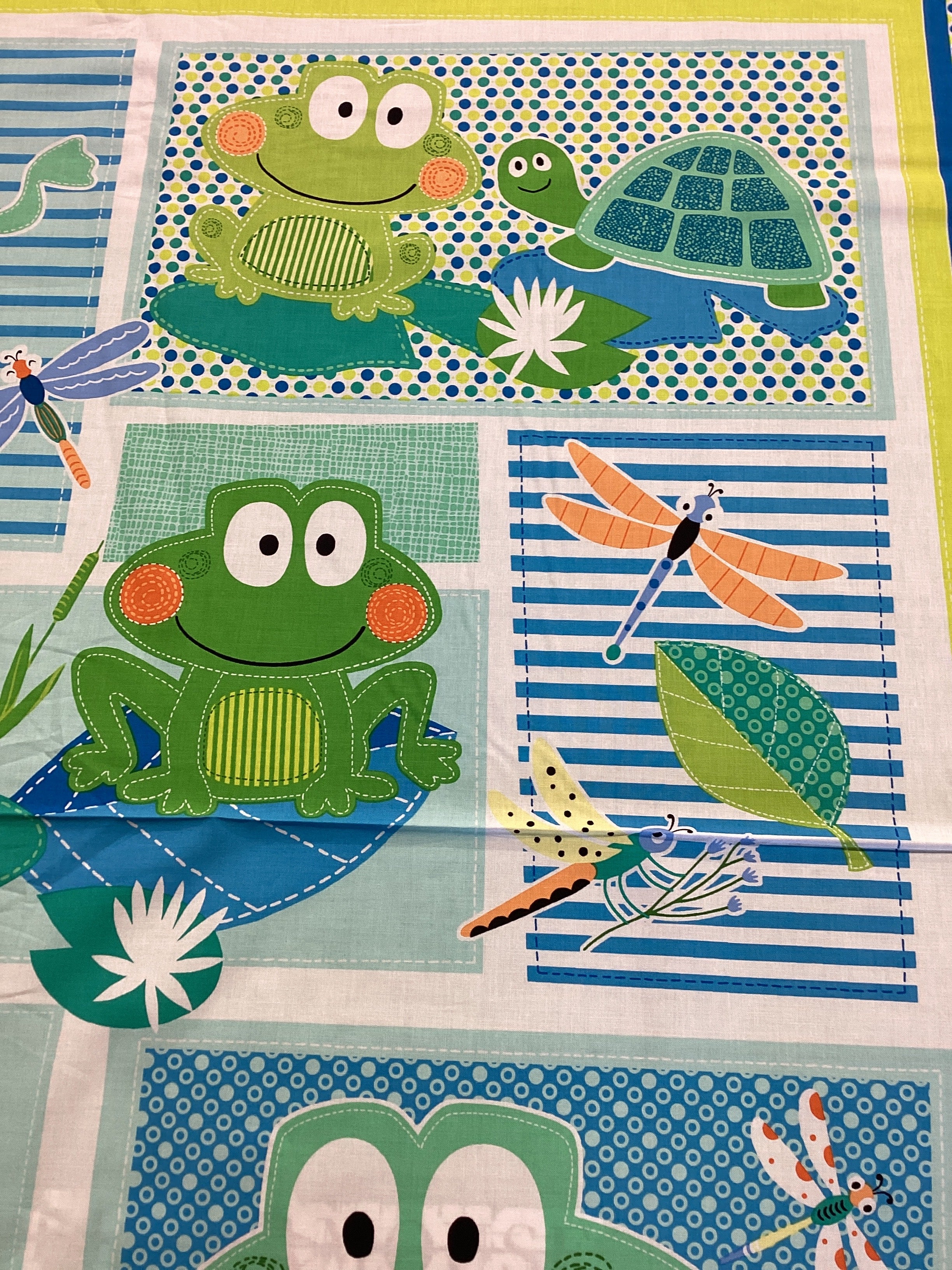 Toadily Cute by Greta Lynn Panel C7933 | Benartex