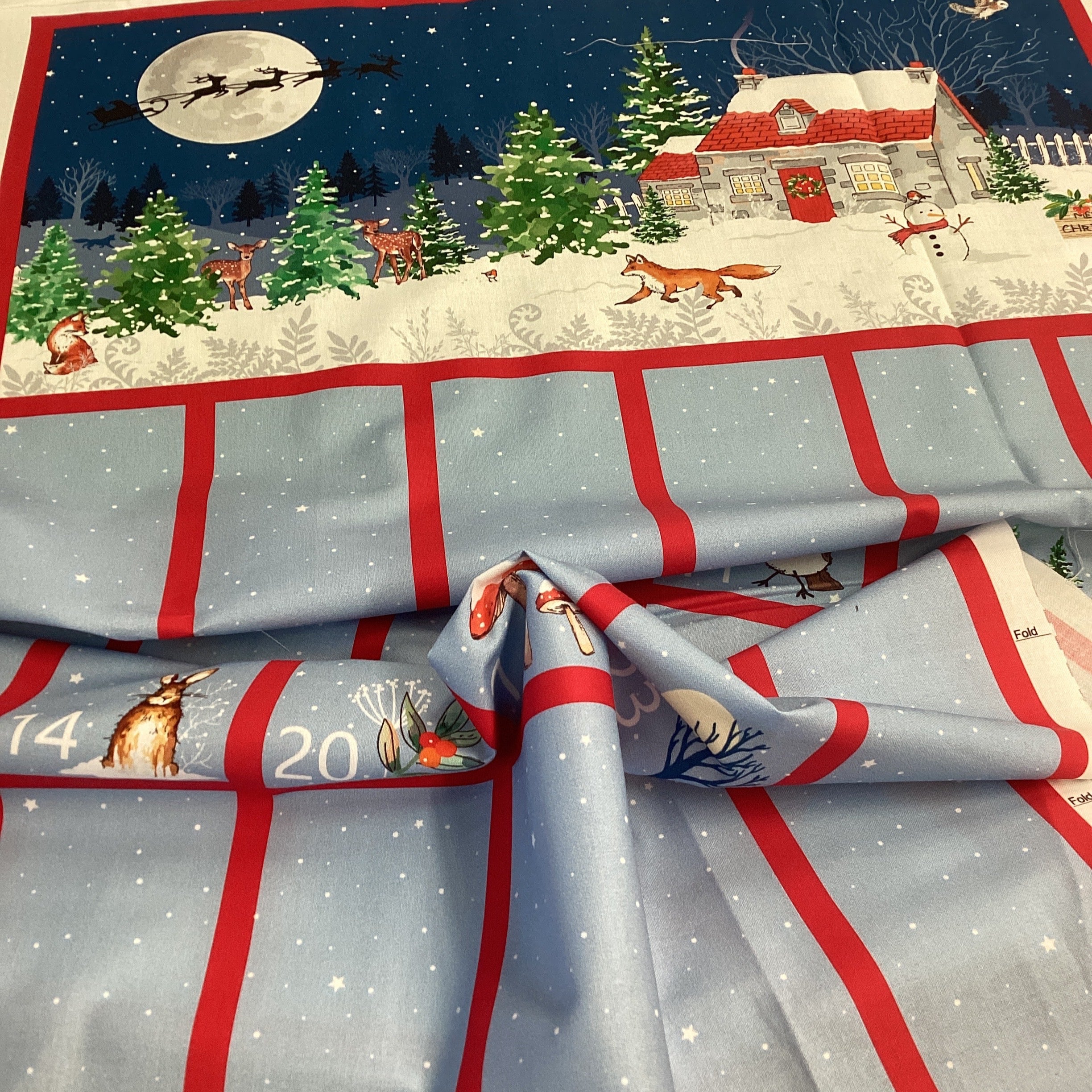 XP057 Christmas Eve Advent Panel 81770 | Nutex