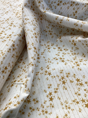 X057 Rainbow Unicorns 9013/02 Stardust on Cream | Kennard & Kennard - 1/2 Metre