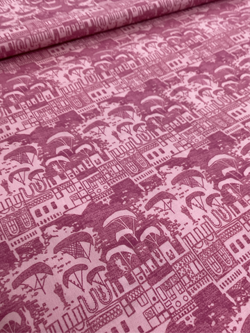 Victoria and Albert Museum, London. Pink | David Textiles - 1/2 Metre