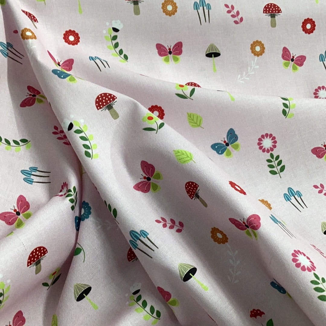 Willow Floral -Nutex- DB20 - 1/2 metre