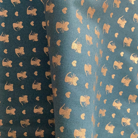 Nice Mice CM7620 Teal | Michael Miller - 1/2 Metre
