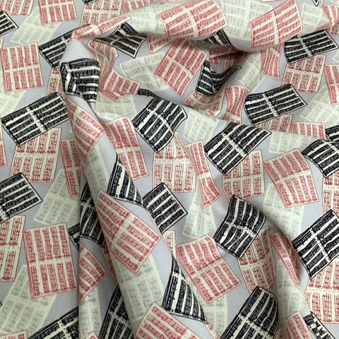 Musical Score | A Fabric Freedom Design - 1/2 metre