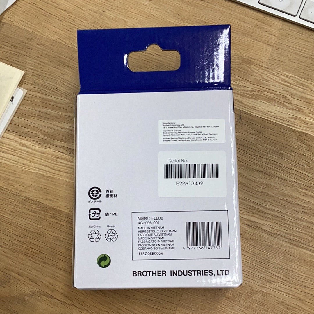 Brother Embroidery Foot with LED Pointer | Brother Sewing Machine Accessories (FLED2)