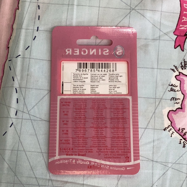 Singer Needles for sheer fabrics (2020) 70/09