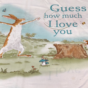 Panel -Guess How Much I Love You- 100% Cotton Fabric - LFI23