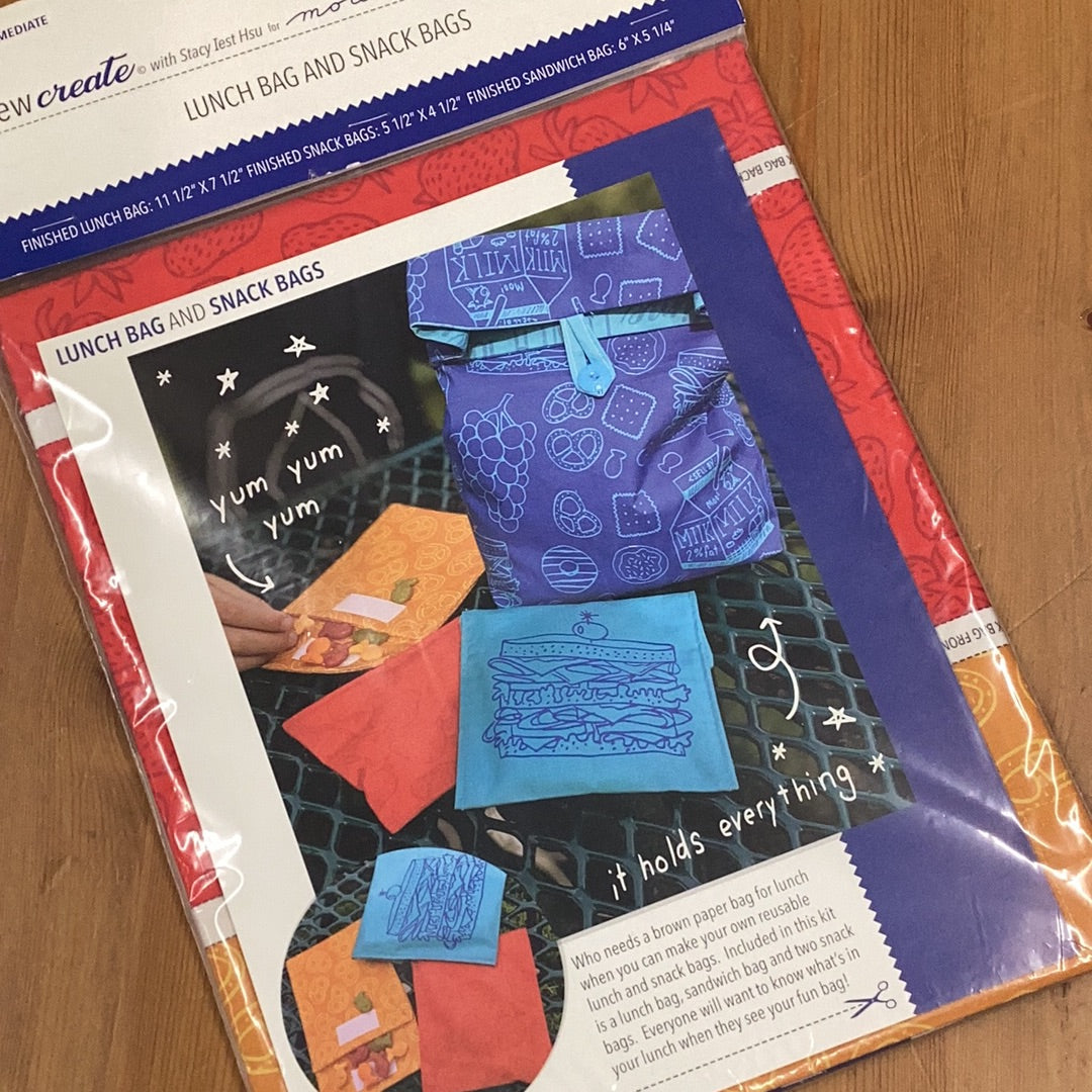 Lunch Bags and Snack Packs | Cut Sew Create for Moda