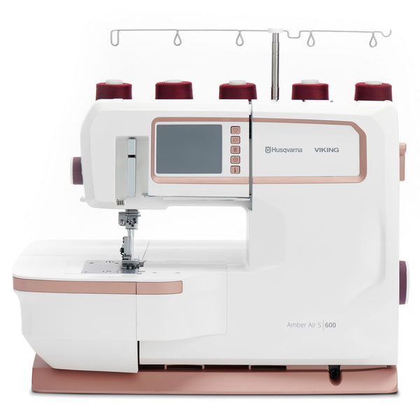 HUSQVARNA VIKING AMBER Air S 600 Coverlock Machine