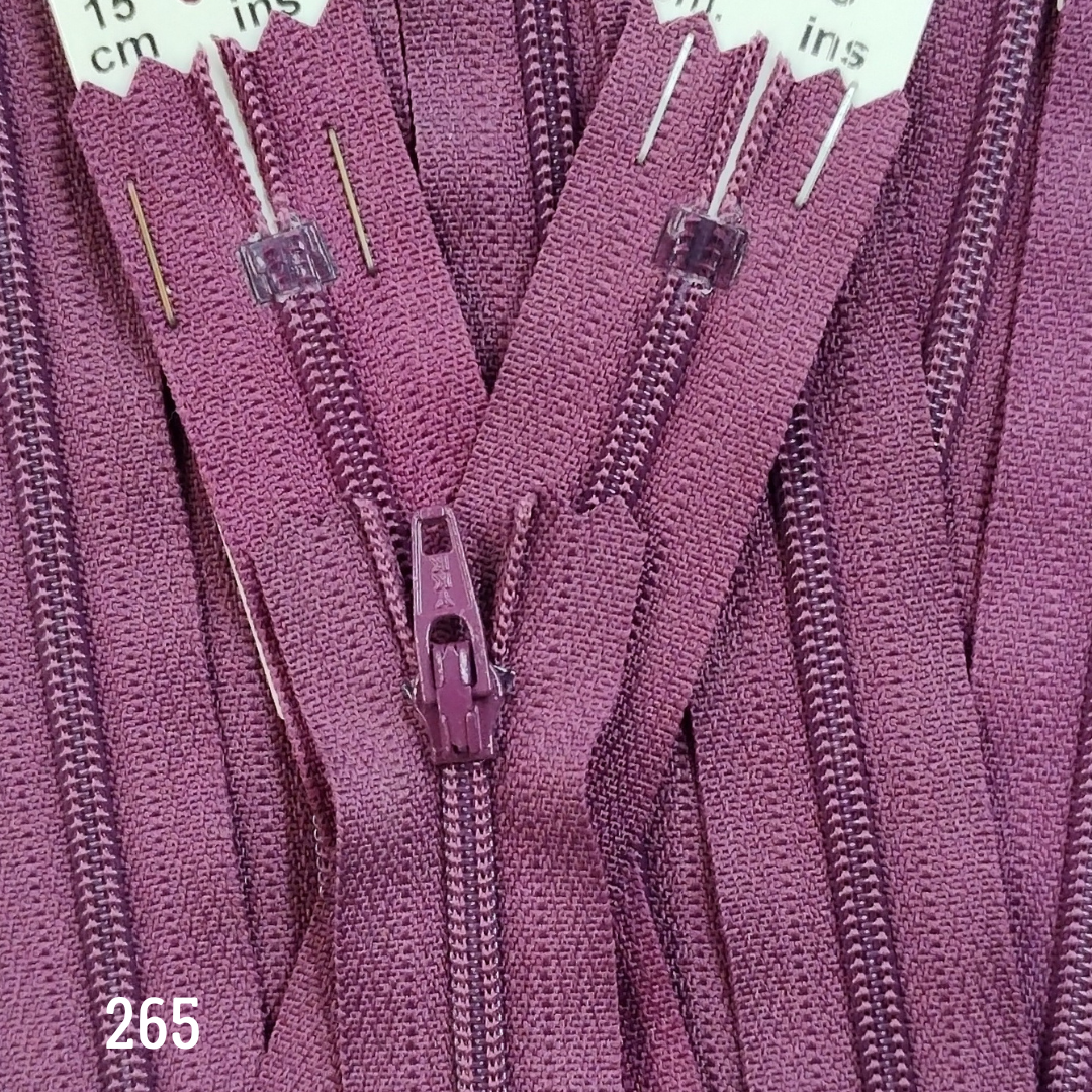 YKK Nylon Dress and Skirt Zip 10cm 4inch: (265) ZS3\C13