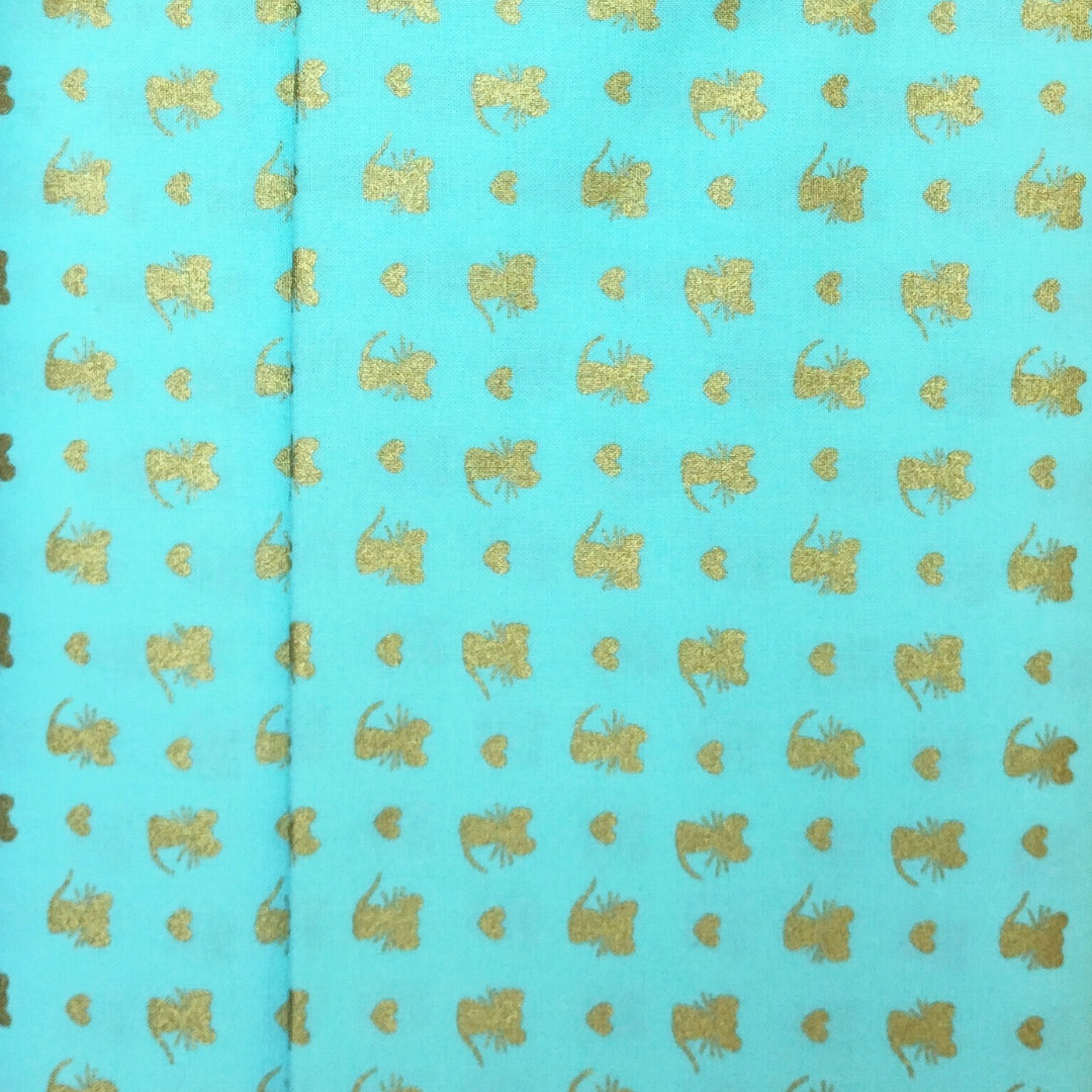 Nice Mice CM7620 Aqua | Michael Miller - 1/2 Metre