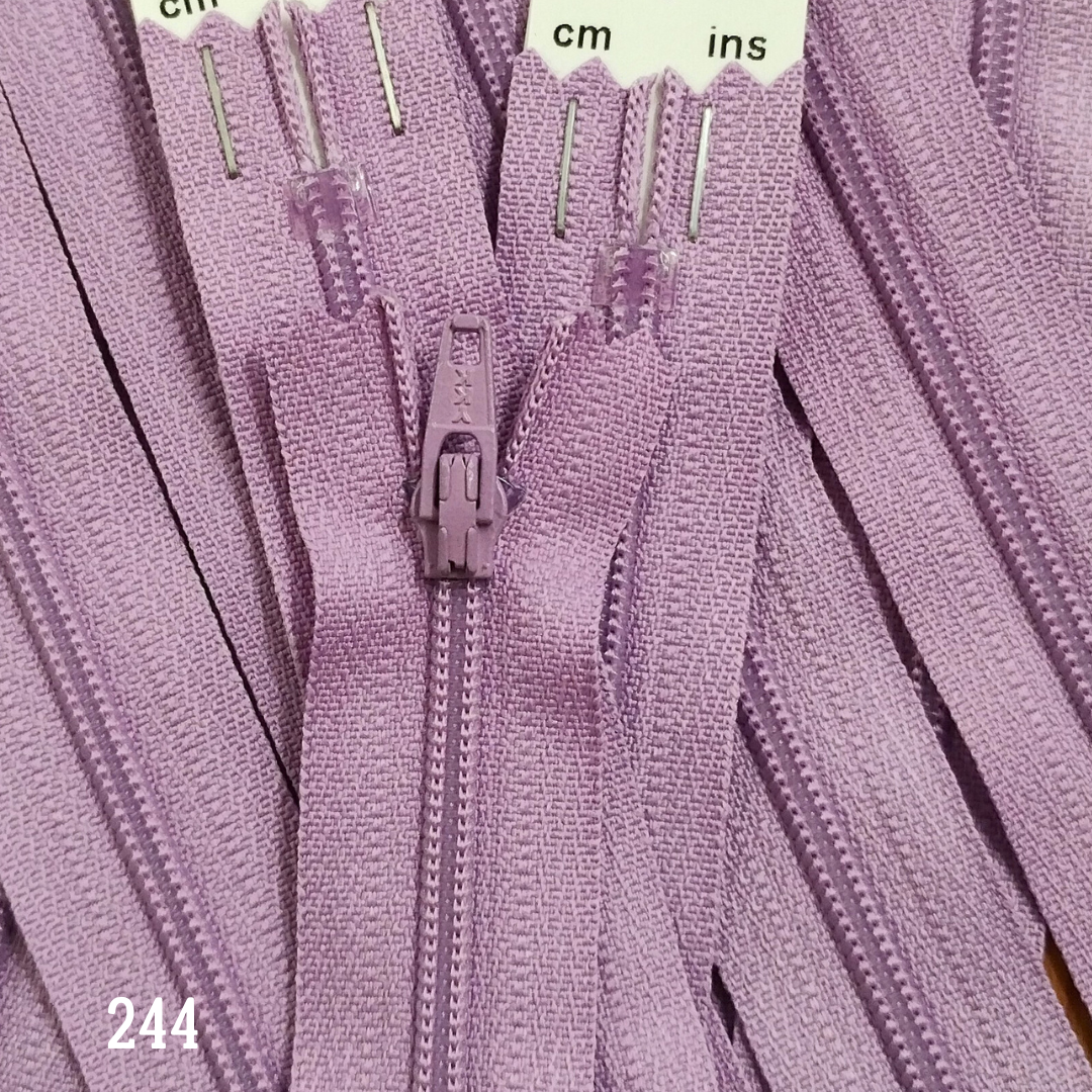 YKK Nylon Dress and Skirt Zip 25cm 10inch: (244) ZS3\D9