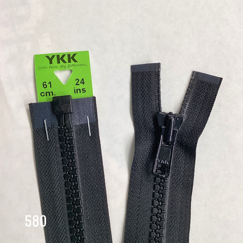YKK Heavy Weight Open End Zip 61cm 24inch (580)