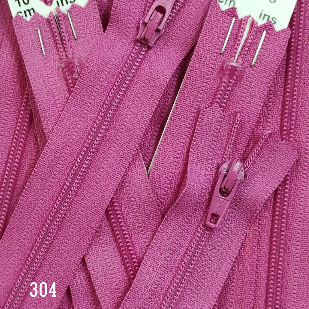 YKK Nylon Dress and Skirt Zip 10cm 4inch: (304) ZS3\B13